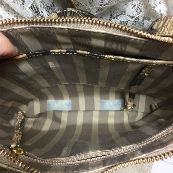 $FIRM$ NO OFFERS -2 Pc (**FINAL $$) NWT Brahmin LACEWING CROSSBODY & ADY WALLET - Picture 5 of 7